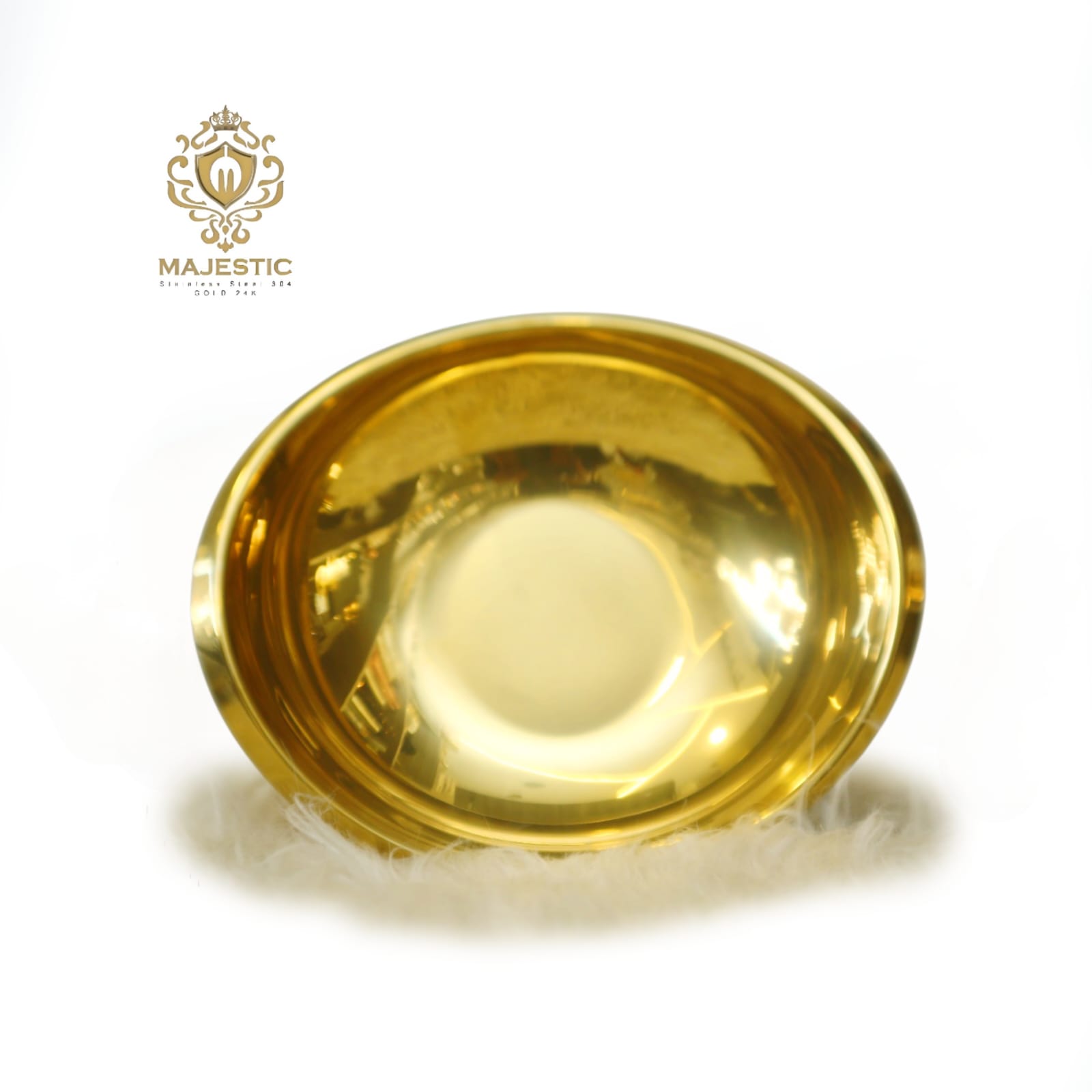 طبق مكسرات جولد كبير